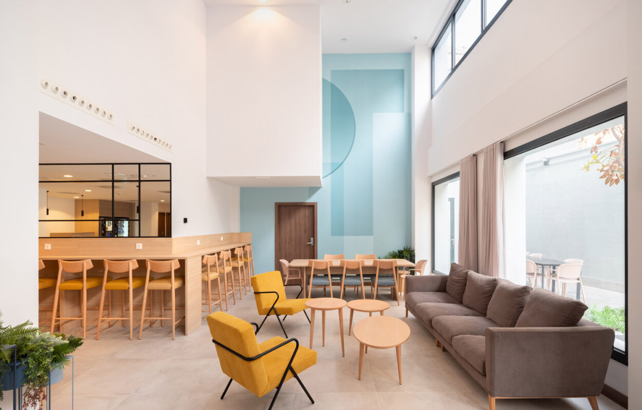 Residencia de Estudiantes Barcelona zona común