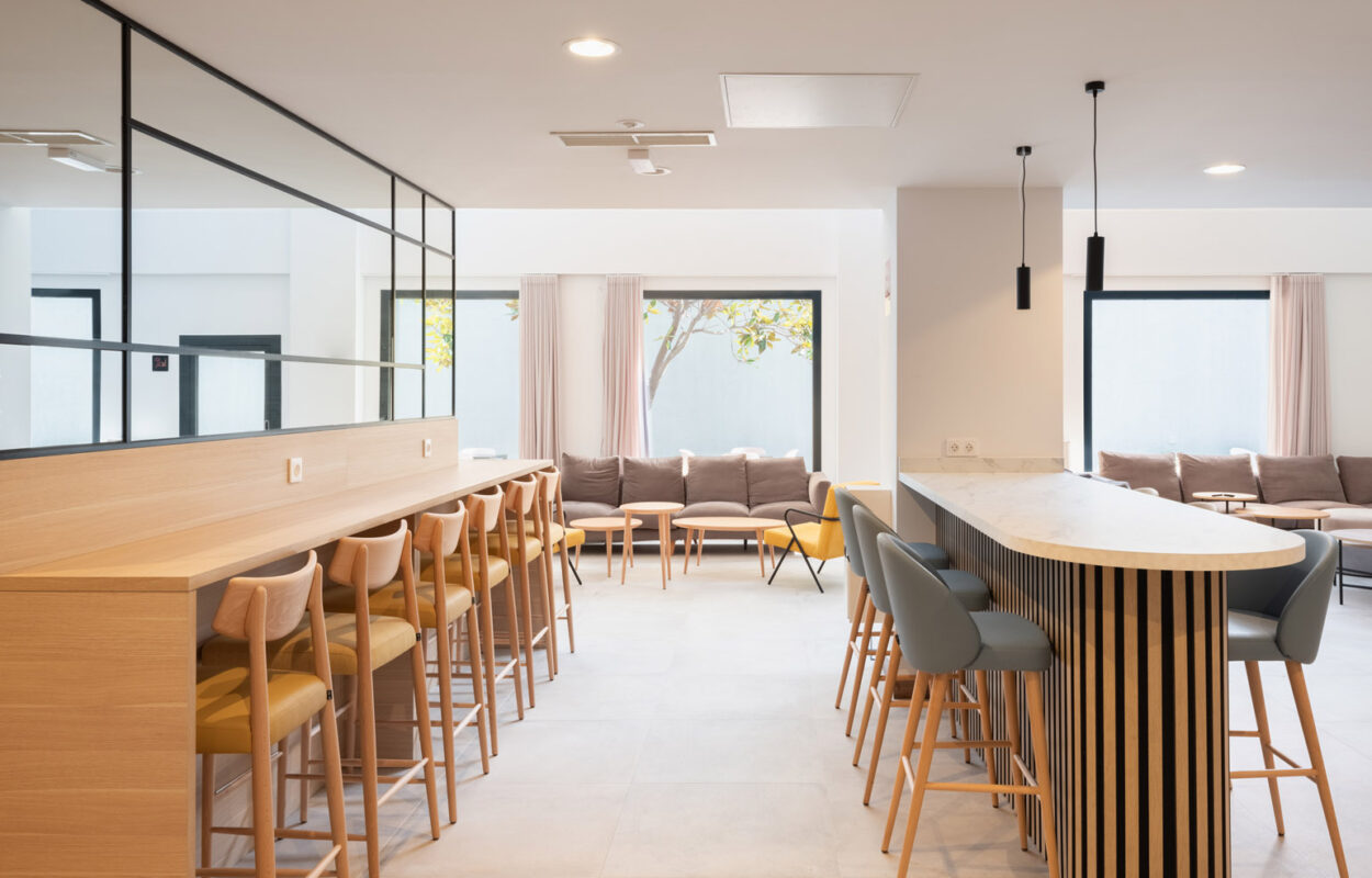 Residencia de Estudiantes Barcelona zona común