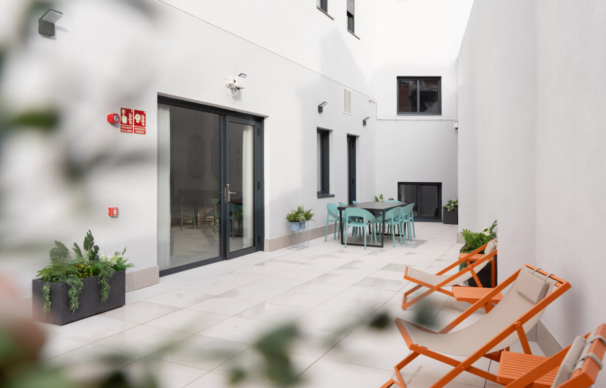 Residencia de Estudiantes Barcelona zonas comunes