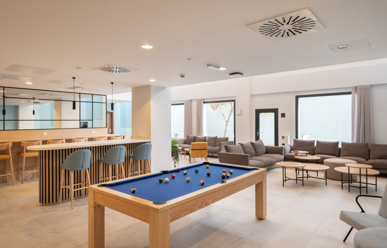 Residencia de Estudiantes Barcelona billar
