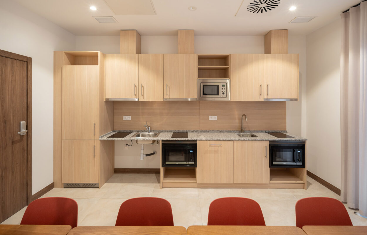 Residencia de Estudiantes Barcelona zonas comunes